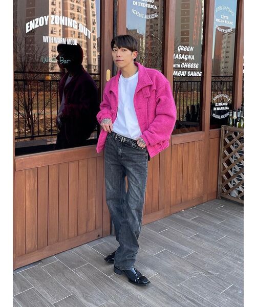 MUSINSA STANDARD（ムシンサスタンダード）の「レイヤードクルーネック長袖Tシャツ_ロング丈 [ホワイト]（Tシャツ/カットソー・メンズ・その他・SMALL/MEDIUM/LARGE/X-LARGE/X-SMALL）」の22枚目の写真