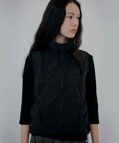 Windbreaker Vest_Black