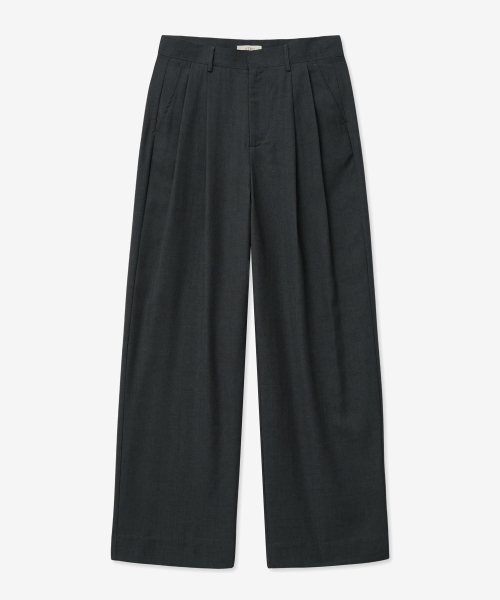 VTWO（ブイツー）の「(今シーズン)ロングワイドスラックス (グレー)（スラックス・メンズ・その他・LARGE/SMALL/MEDIUM）」の3枚目の写真