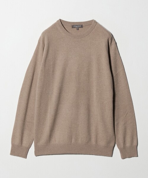 A DAY IN THE LIFE UNITED ARROWS(アデイインザライフユナイテッドアローズ)の「カシミヤ 天竺 ニット<A DAY IN THE LIFE>(ニット/セーター・メンズ・ブラック/ライトグレー/モカ・L/M)」の3枚目の写真