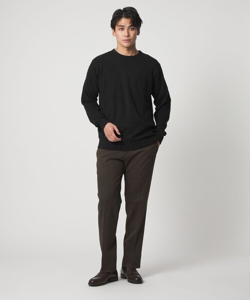 A DAY IN THE LIFE UNITED ARROWS(アデイインザライフユナイテッドアローズ)の「カシミヤ 天竺 ニット<A DAY IN THE LIFE>(ニット/セーター・メンズ・ブラック/ライトグレー/モカ・L/M)」の21枚目の写真