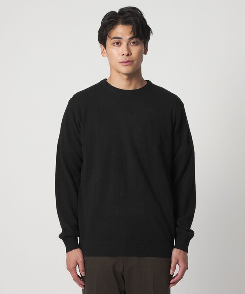 A DAY IN THE LIFE UNITED ARROWS(アデイインザライフユナイテッドアローズ)の「カシミヤ 天竺 ニット<A DAY IN THE LIFE>(ニット/セーター・メンズ・ブラック/ライトグレー/モカ・L/M)」の16枚目の写真