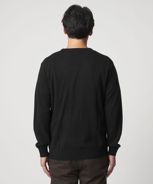 A DAY IN THE LIFE UNITED ARROWS(アデイインザライフユナイテッドアローズ)の「カシミヤ 天竺 ニット<A DAY IN THE LIFE>(ニット/セーター・メンズ・ブラック/ライトグレー/モカ・L/M)」の18枚目の写真