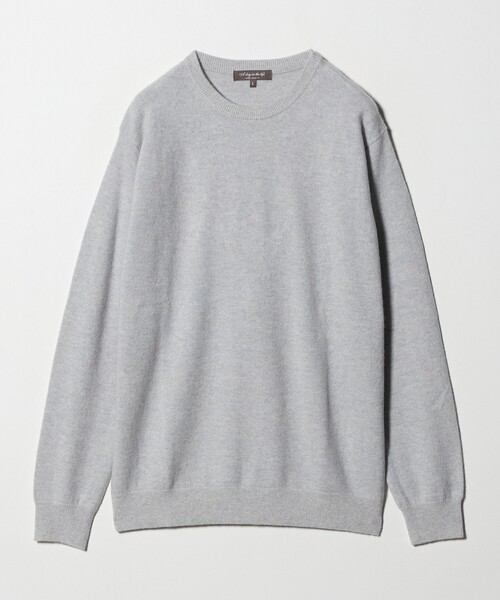 A DAY IN THE LIFE UNITED ARROWS(アデイインザライフユナイテッドアローズ)の「カシミヤ 天竺 ニット<A DAY IN THE LIFE>(ニット/セーター・メンズ・ブラック/ライトグレー/モカ・L/M)」の19枚目の写真