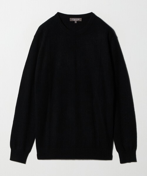 A DAY IN THE LIFE UNITED ARROWS(アデイインザライフユナイテッドアローズ)の「カシミヤ 天竺 ニット<A DAY IN THE LIFE>(ニット/セーター・メンズ・ブラック/ライトグレー/モカ・L/M)」の5枚目の写真