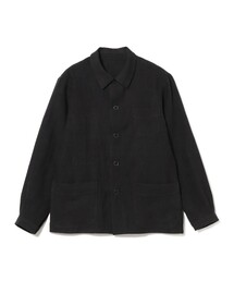 BEAMS F | リネン フレンチ カバーオール(ブルゾン)