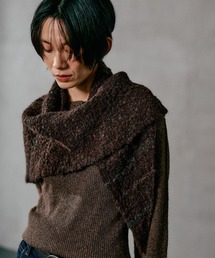 LEPSIM | 三角ニットストール　606614(ストール/ショール)