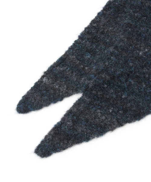 LEPSIM(レプシィム)の「三角ニットストール 606614(ストール/ショール・レディース・レッド/ブラウン/チャコールグレー・ONE SIZE)」の17枚目の写真