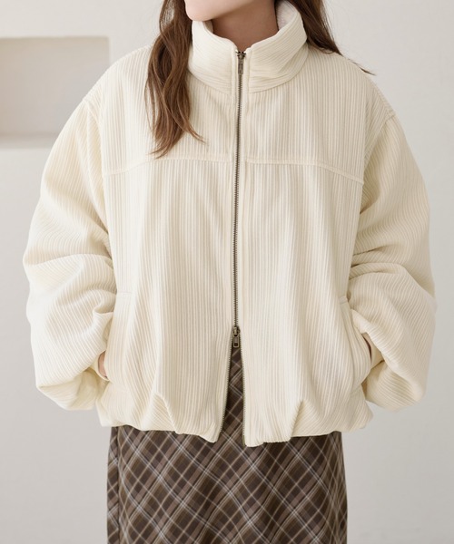 apres jour clair バルーン中綿アウター アイボリー apres jour clair】アソート中綿バルーンジャケット（その他アウター