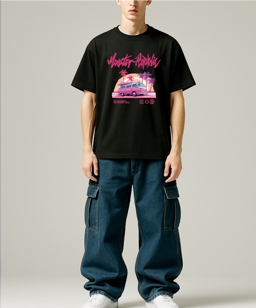 MONSTER REPUBLIC(モンスターリパブリック)の「トロピカルビビッドTシャツブラック_8152(Tシャツ/カットソー・レディース・その他・SMALL/MEDIUM/LARGE/X-LARGE)」の2枚目の写真