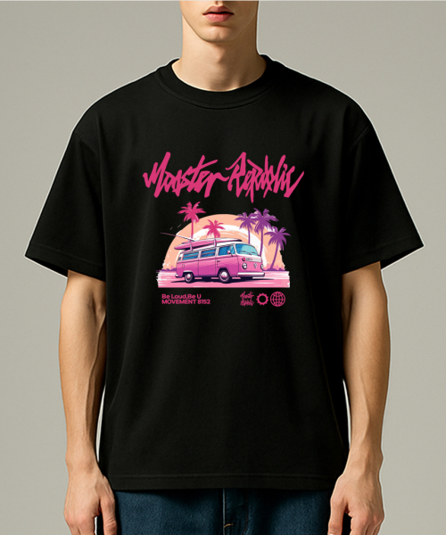 MONSTER REPUBLIC(モンスターリパブリック)の「トロピカルビビッドTシャツブラック_8152(Tシャツ/カットソー・レディース・その他・SMALL/MEDIUM/LARGE/X-LARGE)」の4枚目の写真
