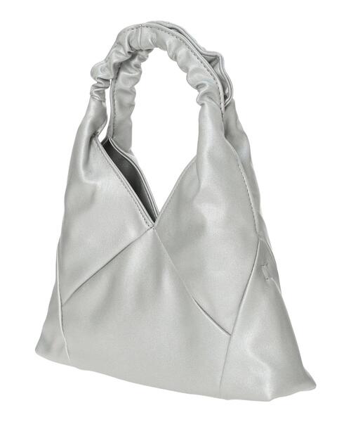 Samansa Mos2（サマンサ モスモス）の「トライアングルミニバッグ（ハンドバッグ・レディース・シルバー/ブラック・F）」の11枚目の写真