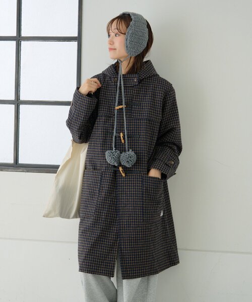 GEVACO（ゲバコ）の「【GEVACO】ボンボン付きイヤーマフラー（ハット・レディース・ホワイト/レッド/グレー・ONE SIZE）」の10枚目の写真