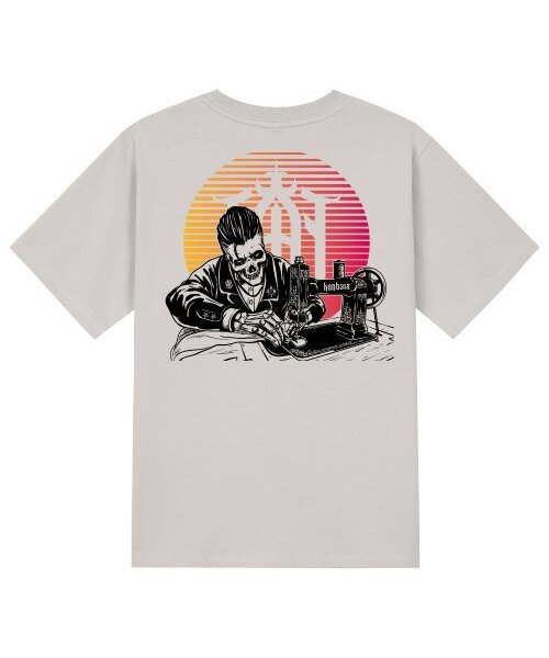 KAN6312(カン6312)の「KTC0157 カンカスタムスタイル 半袖Tシャツ - ベージュ(Tシャツ/カットソー・メンズ・その他・SMALL/MEDIUM/LARGE/X-LARGE)」の1枚目の写真
