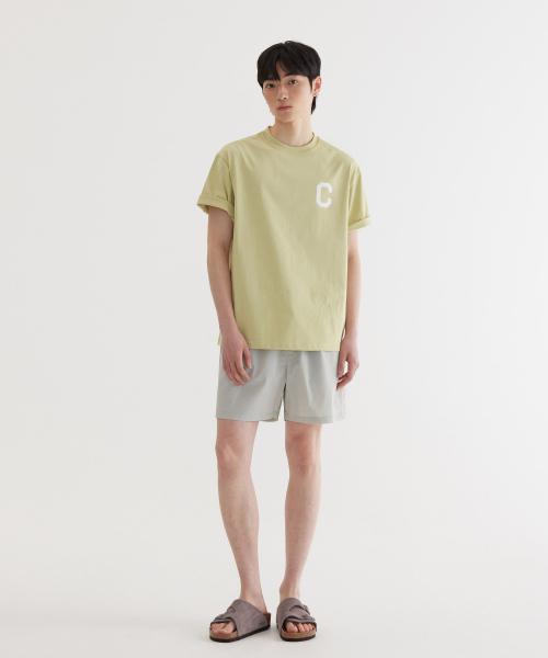 COVERNAT（カバーナット）の「クールコットンCロゴTシャツLime（Tシャツ/カットソー・レディース・その他・X-LARGE/XX-LARGE/X-SMALL/SMALL/MEDIUM/LARGE）」の4枚目の写真