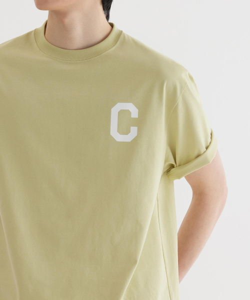 COVERNAT（カバーナット）の「クールコットンCロゴTシャツLime（Tシャツ/カットソー・レディース・その他・X-LARGE/XX-LARGE/X-SMALL/SMALL/MEDIUM/LARGE）」の7枚目の写真