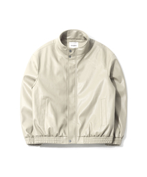 QT8 GARMENTS（キューティーエイトガーメント）の「TL Vegan Leather Hidden Jacket (Black)（ライダースジャケット・メンズ）」