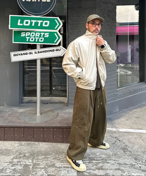 QT8 GARMENTS（キューティーエイトガーメント）の「LB シンセティックレザー隠しジャケット (クリーム)（ライダースジャケット・レディース・その他・MEDIUM/LARGE/X-LARGE）」の4枚目の写真
