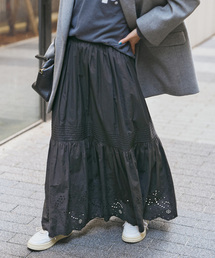 Spick & Span（スピックアンドスパン）の「《追加2》エンブロイダリーレーススカート（スカート・レディース）」