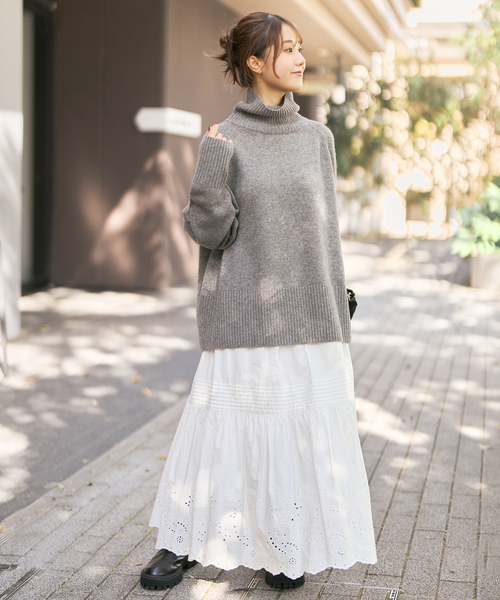 セール】《追加2》エンブロイダリーレーススカート（スカート）｜Spick