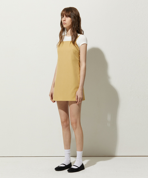 LADY VOLUME(レディーボリューム)の「MINI A-LINE DRESS_BEIGE(ワンピース・レディース・その他・MEDIUM/SMALL)」の2枚目の写真
