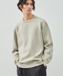 ソフトエッセンシャルラウンドニット [トースティグレー]