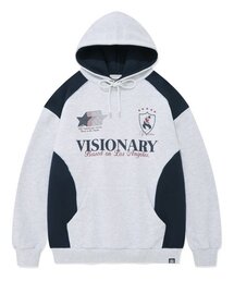 VISION STREET WEAR | VSW Football Hoodie Light Gray(パーカー)