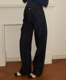 Loose Fit Denim Pants_ Raw