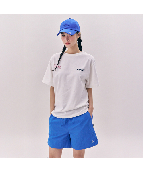 RMRN(アルエームアルエヌ)の「READY T-SHIRT(Tシャツ/カットソー・レディース・ホワイト/ライトグレー/スカイブルー/グリーン・2/1)」の1枚目の写真