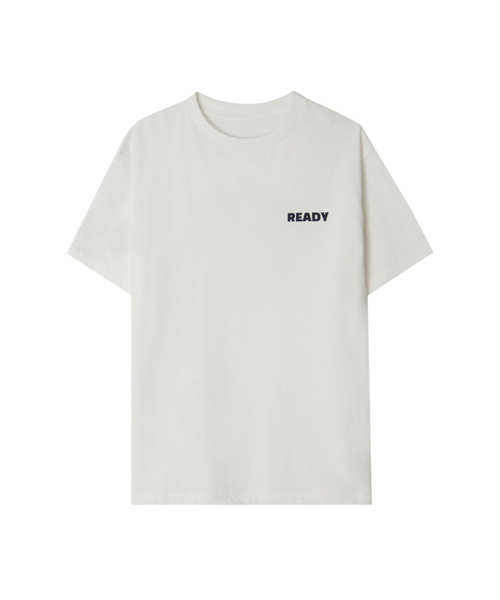 RMRN(アルエームアルエヌ)の「READY T-SHIRT(Tシャツ/カットソー・レディース・ホワイト/ライトグレー/スカイブルー/グリーン・2/1)」の6枚目の写真