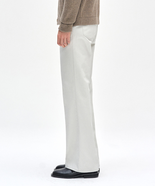 DECET（デケト）の「Dawn Semi Flared Jeans DCPT044LGray（デニムパンツ・レディース・その他・26/28/30/32）」の4枚目の写真