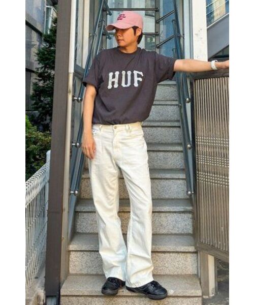DECET（デケト）の「[夏生地]Semi Wide Jeans DCPT003Ivory（デニムパンツ・レディース・その他・30/26/28）」の5枚目の写真