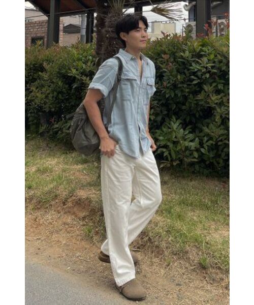 DECET（デケト）の「[夏生地]Semi Wide Jeans DCPT003Ivory（デニムパンツ・レディース・その他・30/26/28）」の8枚目の写真
