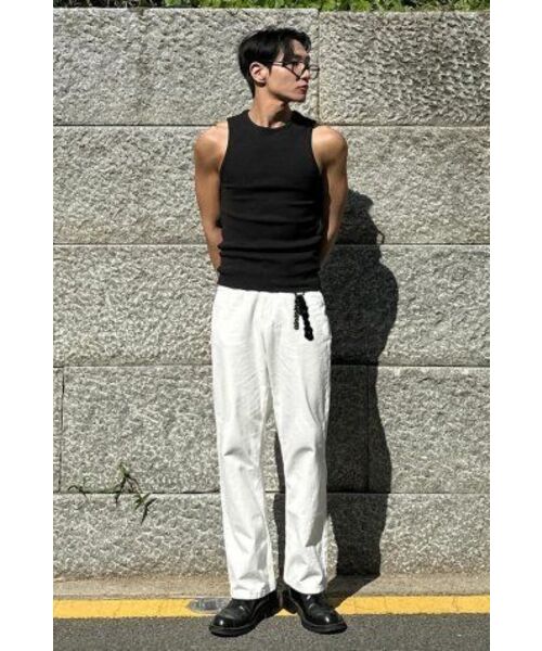 DECET（デケト）の「[夏生地]Semi Wide Jeans DCPT003Ivory（デニムパンツ・レディース・その他・30/26/28）」の9枚目の写真