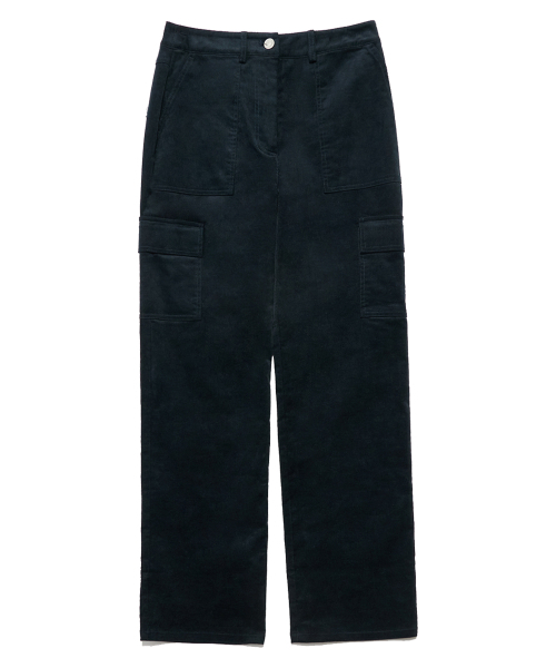 DELICCENT（デリセント）の「コーデュロイカーゴパンツ [NAVY]（その他パンツ・レディース・ネイビー・LARGE/MEDIUM/SMALL）」の2枚目の写真