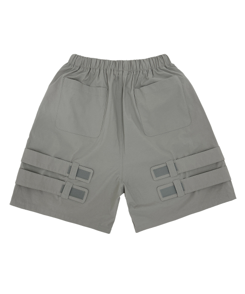 permanentarchive（パーマネント アーカイブ）の「3D POCKET VELCRO SHORTS (LIGHT GRAY)（その他パンツ・レディース・その他・FREE）」の5枚目の写真