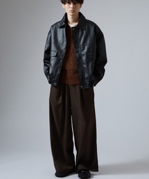 NULL（ヌル）の「【nl】A-2 PU フライトジャケット（ブルゾン）」