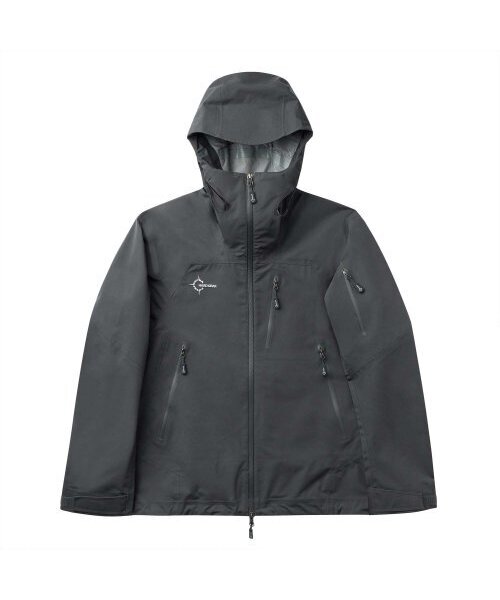HARDGEAR APPAREL(ハードギアアパレル)の「3レイヤーハードシェルジャケットチャコール(ナイロンジャケット・メンズ・その他・LARGE/MEDIUM/SMALL/X-LARGE)」の1枚目の写真