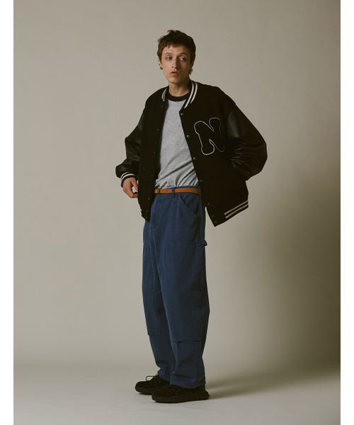 NAMERCLOTHING（ネイマークローディング）の「N BOUCLE VARSITY JACKET BLACK（スタジャン・レディース・その他・LARGE/X-LARGE/MEDIUM）」の5枚目の写真