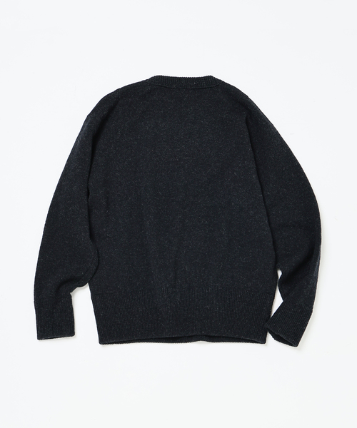 Ets.MATERIAUX（マテリオ）の「【L`etiquette × EDIFICE】フレンチ アーミー ニット（ニット/セーター・メンズ・ブルー系その他/チャコールグレー/ホワイト系その他・MEDIUM/LARGE）」の8枚目の写真