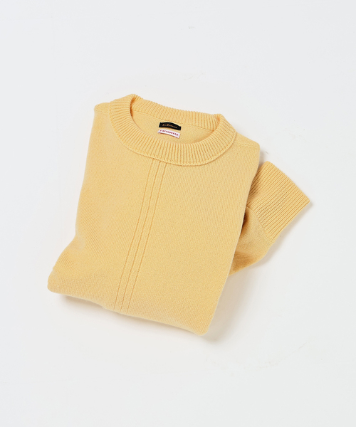Ets.MATERIAUX（マテリオ）の「【L`etiquette × EDIFICE】フレンチ アーミー ニット（ニット/セーター・メンズ・ブルー系その他/チャコールグレー/ホワイト系その他・MEDIUM/LARGE）」の10枚目の写真