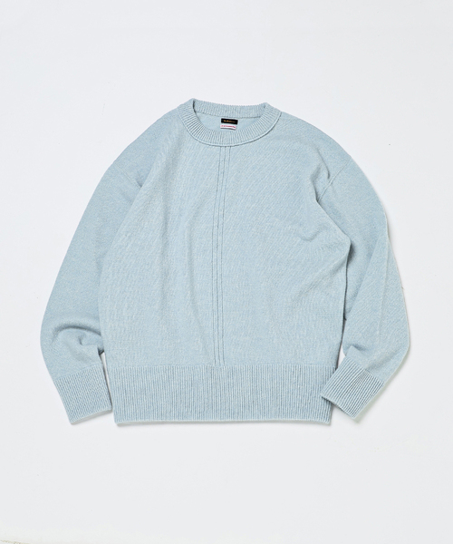 Ets.MATERIAUX（マテリオ）の「【L`etiquette × EDIFICE】フレンチ アーミー ニット（ニット/セーター・メンズ・ブルー系その他/チャコールグレー/ホワイト系その他・MEDIUM/LARGE）」の11枚目の写真