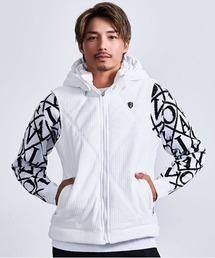 VIOLA（ヴィオラ）の「『VIOLA rumore/ヴィオラ ルモーレ』ストライプ起毛中綿ベスト（ダウンベスト）」