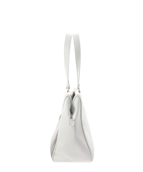 HIROKO HAYASHI（ヒロコハヤシ）の「FOGLIO（フォーリオ）ボストンバッグ（ボストンバッグ・レディース・ブラック・00）」の4枚目の写真