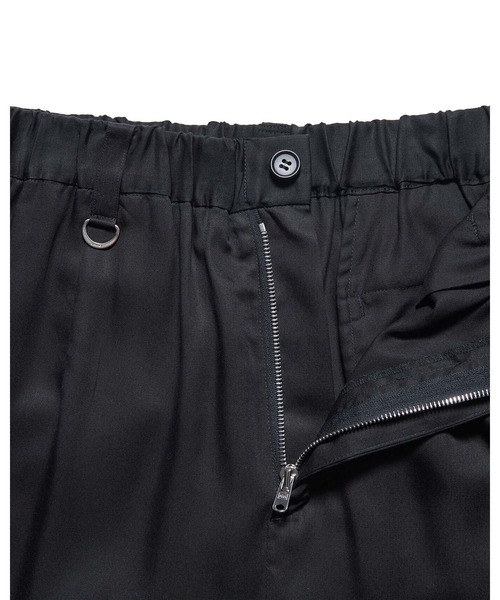 SOPHNET.（ソフネット）の「DRAPE TAPERED BOLD PANTS（スラックス・メンズ・ブラック・1/2/3/4/5）」の5枚目の写真
