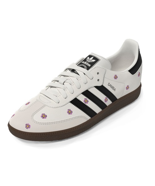 SALON adam et rope'(サロン アダム エ ロペ)の「【adidas(アディダス)】SAMBA OG W2 / サンバ(スニーカー・レディース・ブラック系その他/ホワイト・22.5/23.5/24.5/25)」の12枚目の写真