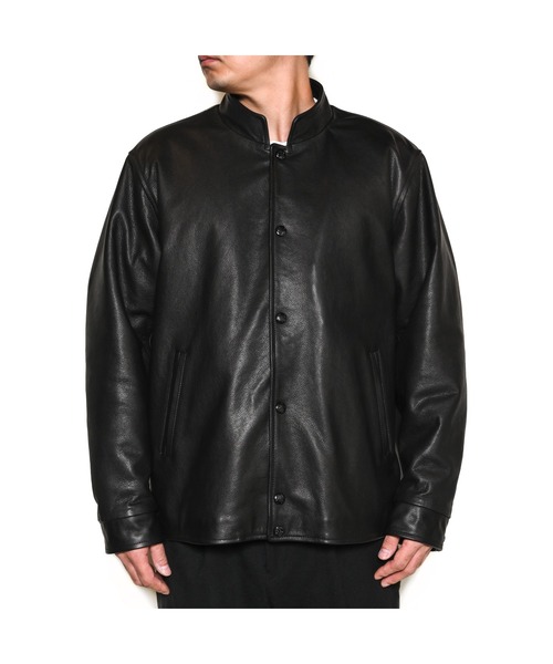 CROME LEATHER AWARD TYPE JACKET（ブルゾン）｜CALEE（キャリー）の