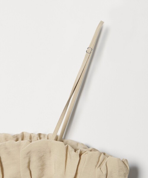 EMMEL REFINES（エメルリファインズ）の「＜EMMEL REFINES＞EM ビスチェライク サロペット（サロペット/オーバーオール・レディース・ベージュ/ブラック・M/S）」の12枚目の写真