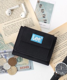Lee（リー）の「Lee（リー）ブランドロゴBOXロゴ刺繍三つ折り財布/ミニ財布（財布）」