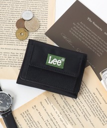 Lee（リー）の「Lee（リー）ブランドロゴBOXロゴ刺繍三つ折り財布/ミニ財布（財布）」